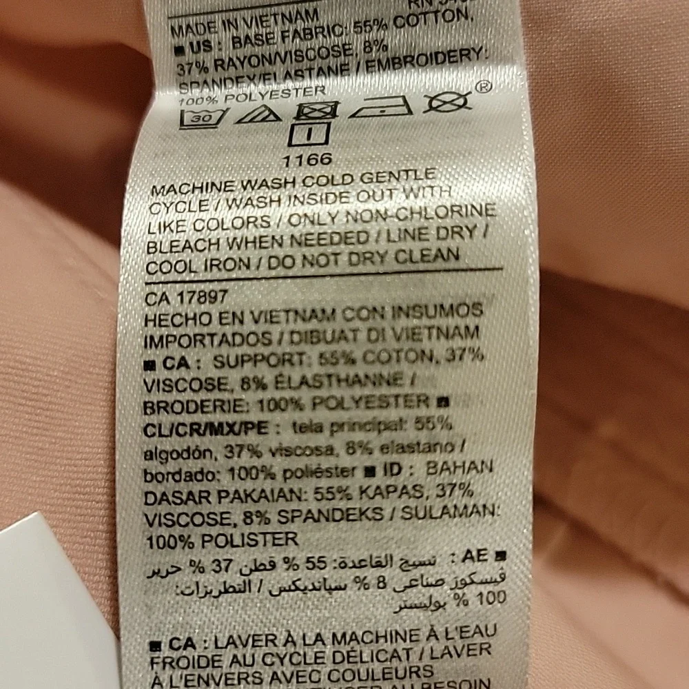 Old Navy Pink Skinny Pants with Floral Embroidery - Picture 11 of 11